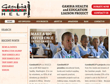 Tablet Screenshot of gambiahelp.org